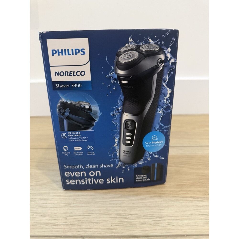 Philips Norelco Shaver 3900 Wet & Dry Electric Shaver – Open Box